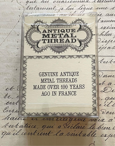 Tinsel Treasure Metallic Thread Gift Box Gold Silver Red Pink Valentine Mix