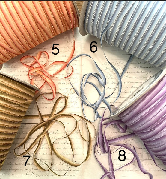 11 Colors Picot Ombre Ribbon by Mokuba3/16" 3 Yards