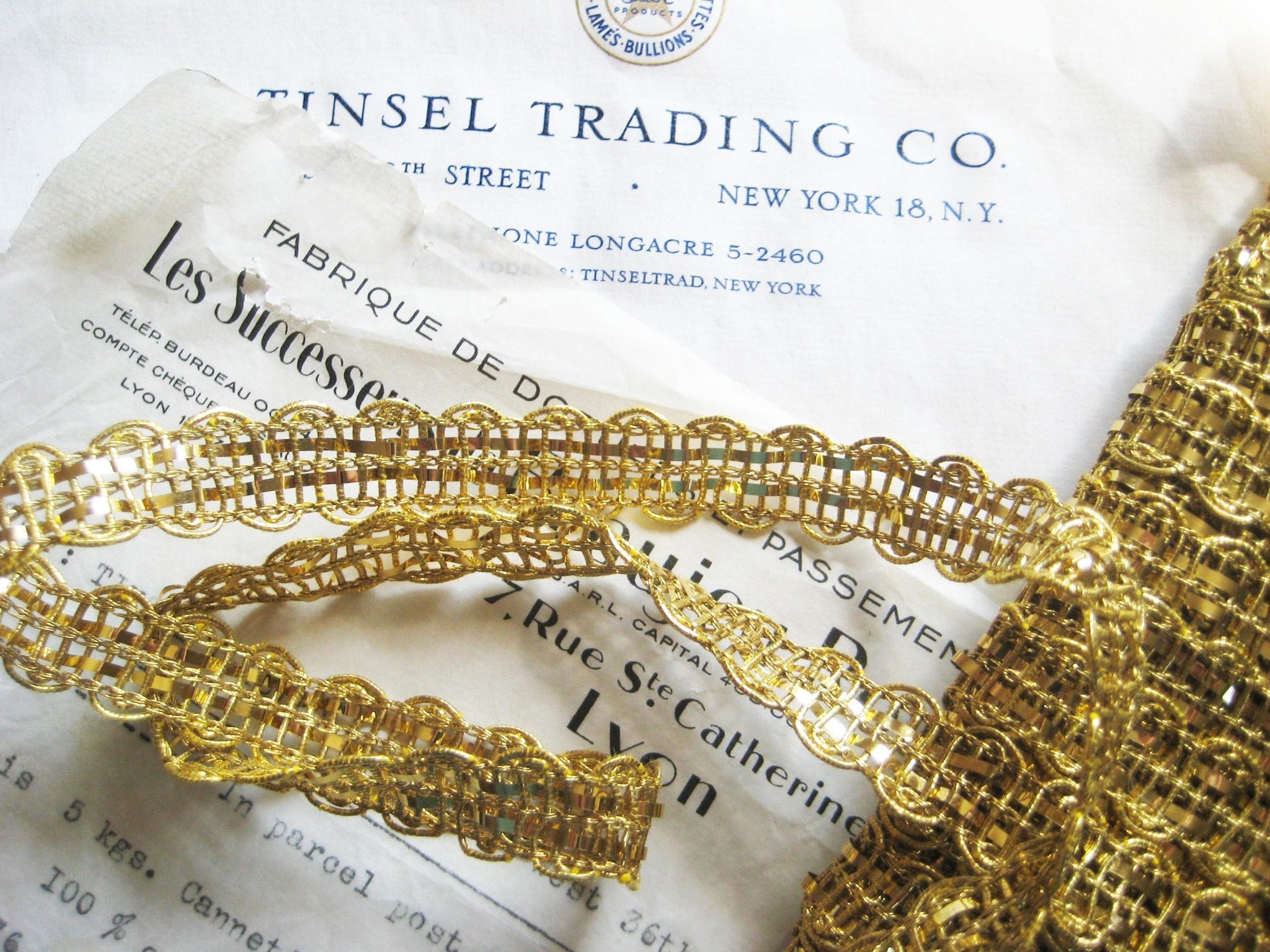 Gold Metallic Trim