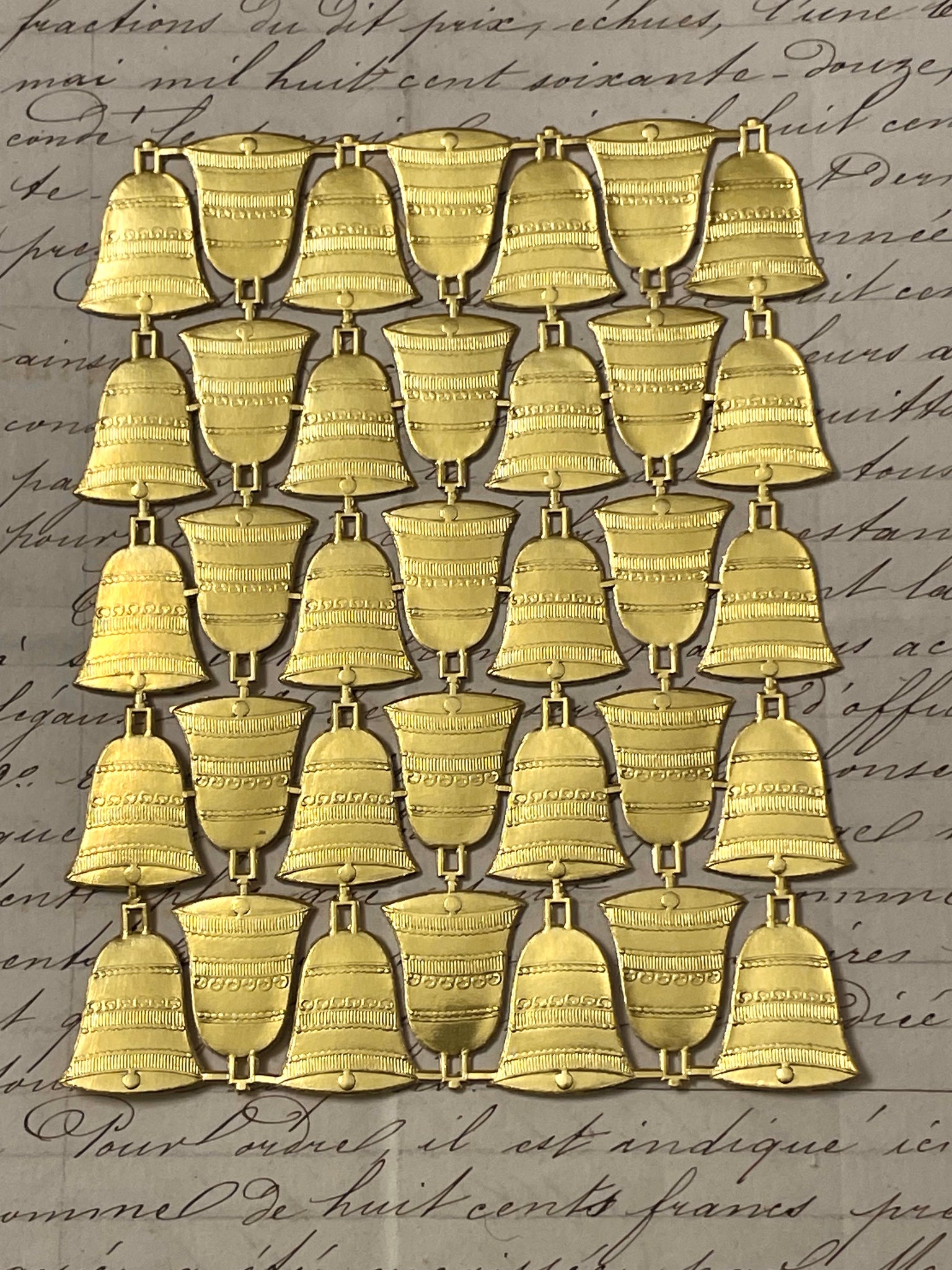 Gold Dresden Bells