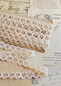 Vintage White Gimp Lace Trim