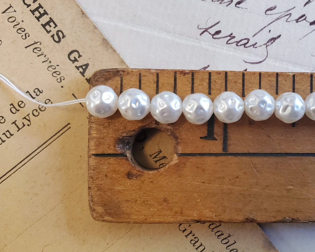 Extra Long Faux Pearl Strand