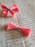 Vintage Neon Pink German Stamens