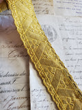 Antique Geometric Ecclesiastic Scalloped Trim with Clovers