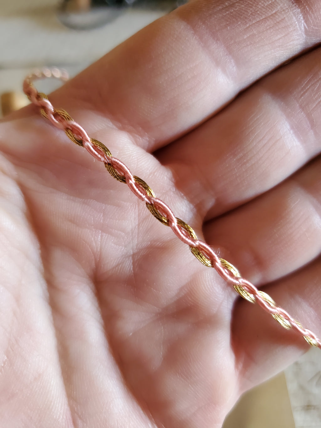 Vintage French Mini Chain Gimp