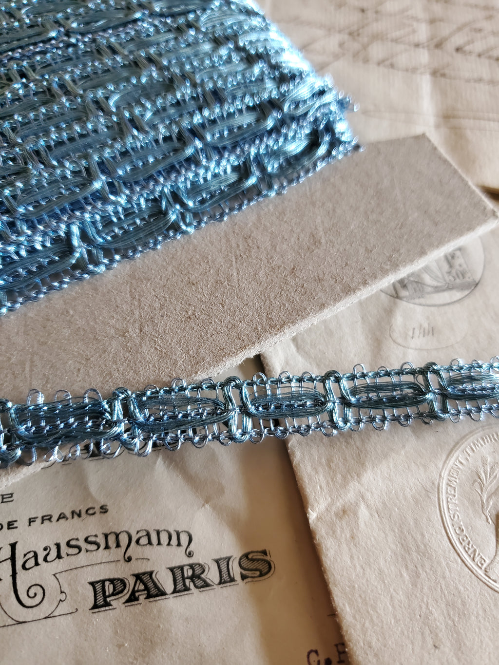 French Metallic Thread Trim - 4 Colors