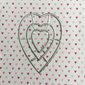 Silver Dresden Valentine Hearts