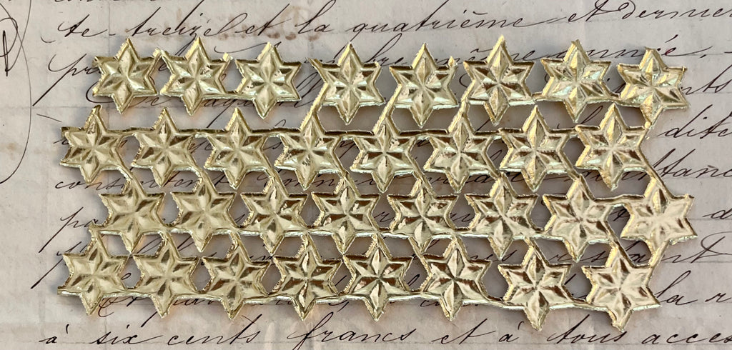 32 Gold Dresden Stars