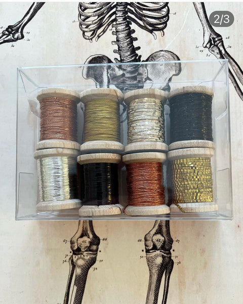 Tinsel Treasure Metallic Thread Gift Box Fall/Halloween – Tinsel Trading