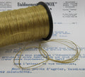 Metallic Twine Golds, Silvers 10 yards