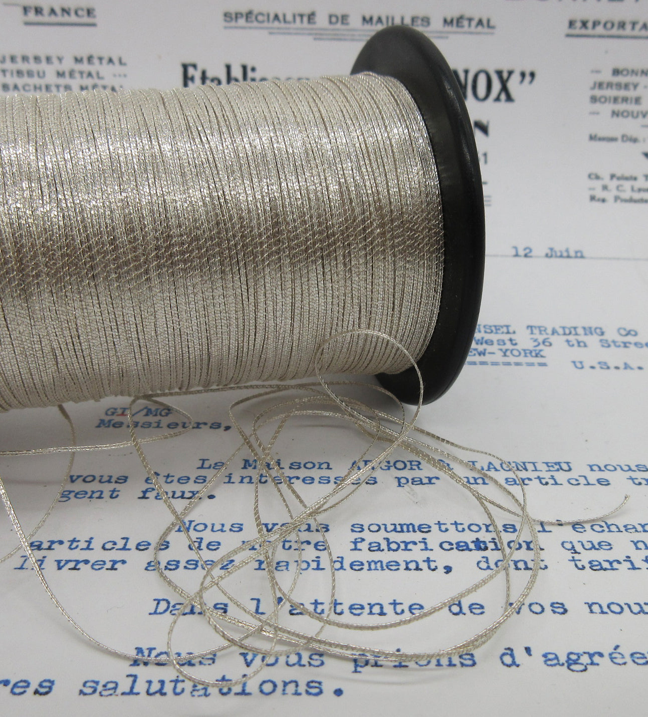 Metallic Twine Golds, Silvers 10 yards