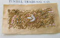 Rectangle Peach Bullion Applique