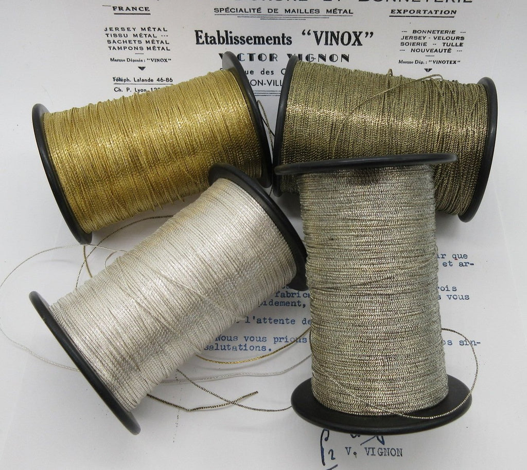 Metallic Twine Golds, Silvers 10 yards
