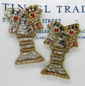 Chess Piece Bullion Applique