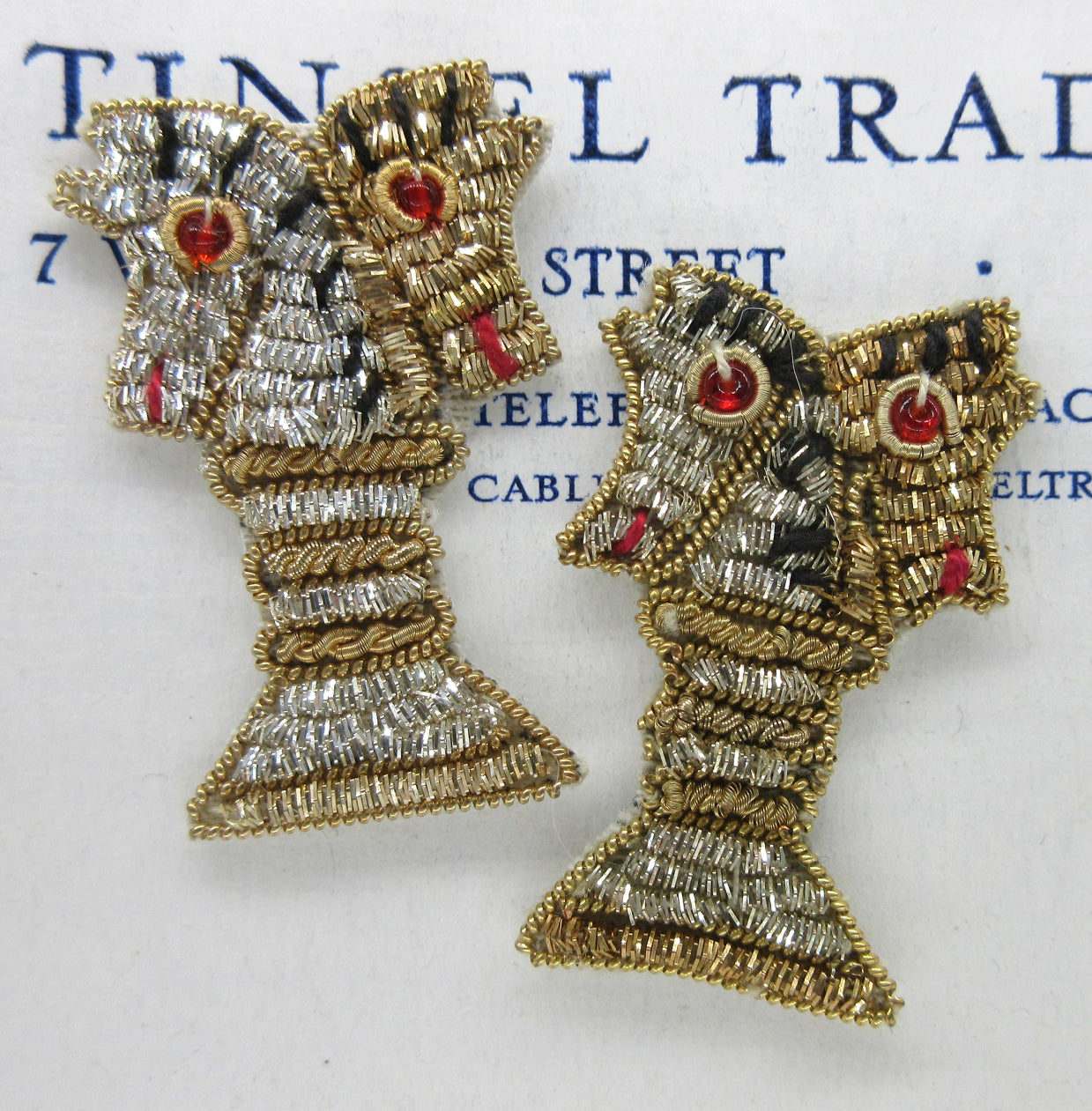 Chess Piece Bullion Applique