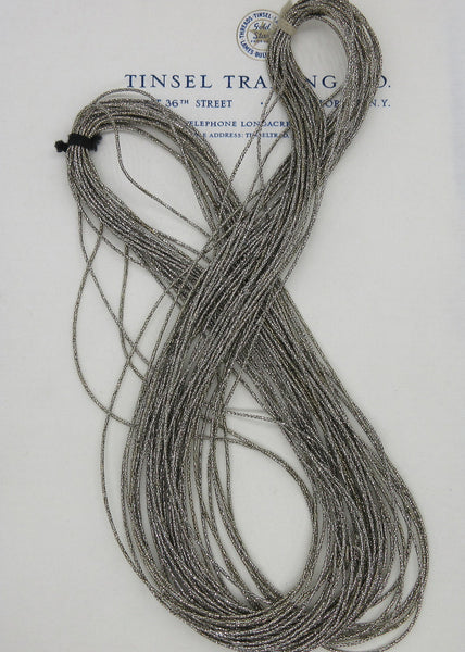 Skein of Dark Silver Cord 1/16"