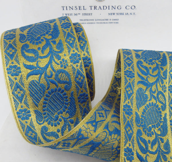 Wide Metallic Ribbon/Trim 3 Colors  - SALE