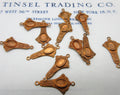 Fancy Drop Bezel Stampings 12 Pcs