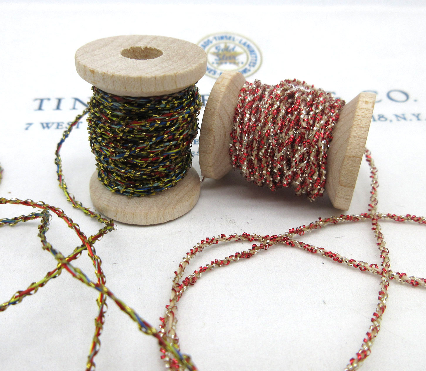 Antique French Metallic Twist 2 ply