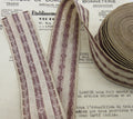 Silver Metallic w/Eggplant Metallic Trim 1-5/8"