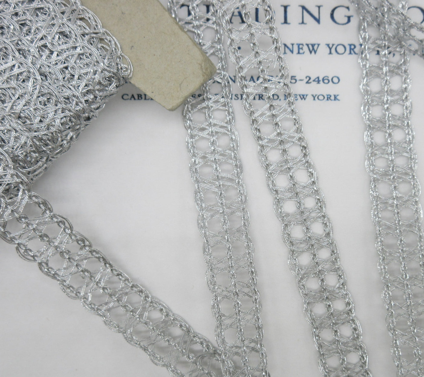 Double Ring Metallic Trim 9/16" - 4 Colors