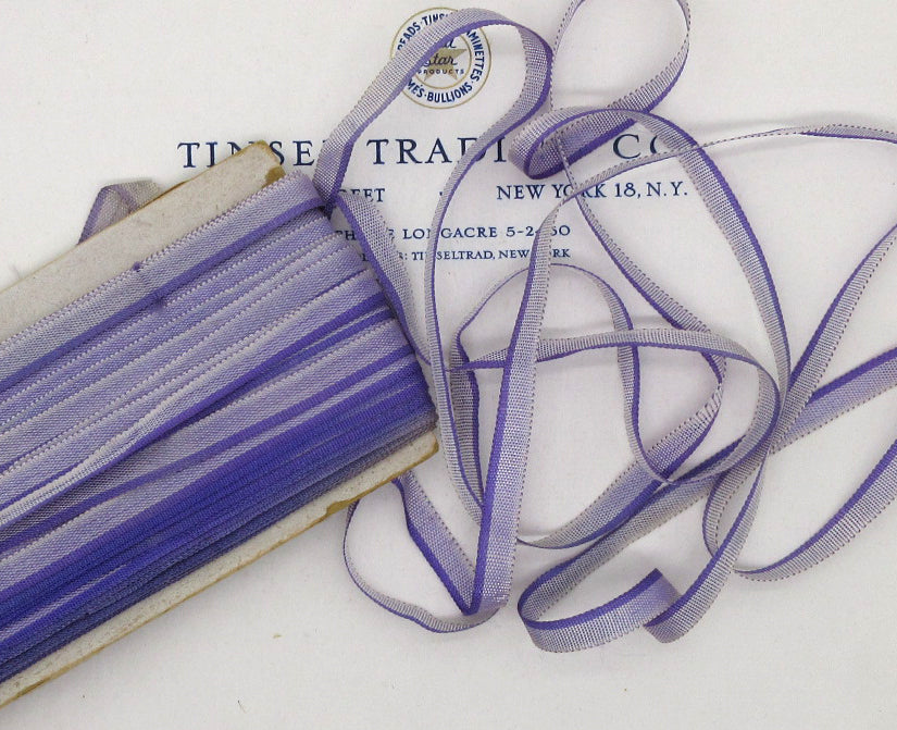 5 Colors French Ombre Ribbon Vintage 1/4" 3 Yards