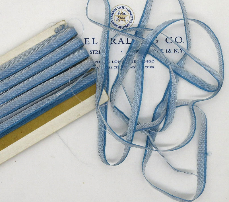 5 Colors French Ombre Ribbon Vintage 1/4" 3 Yards