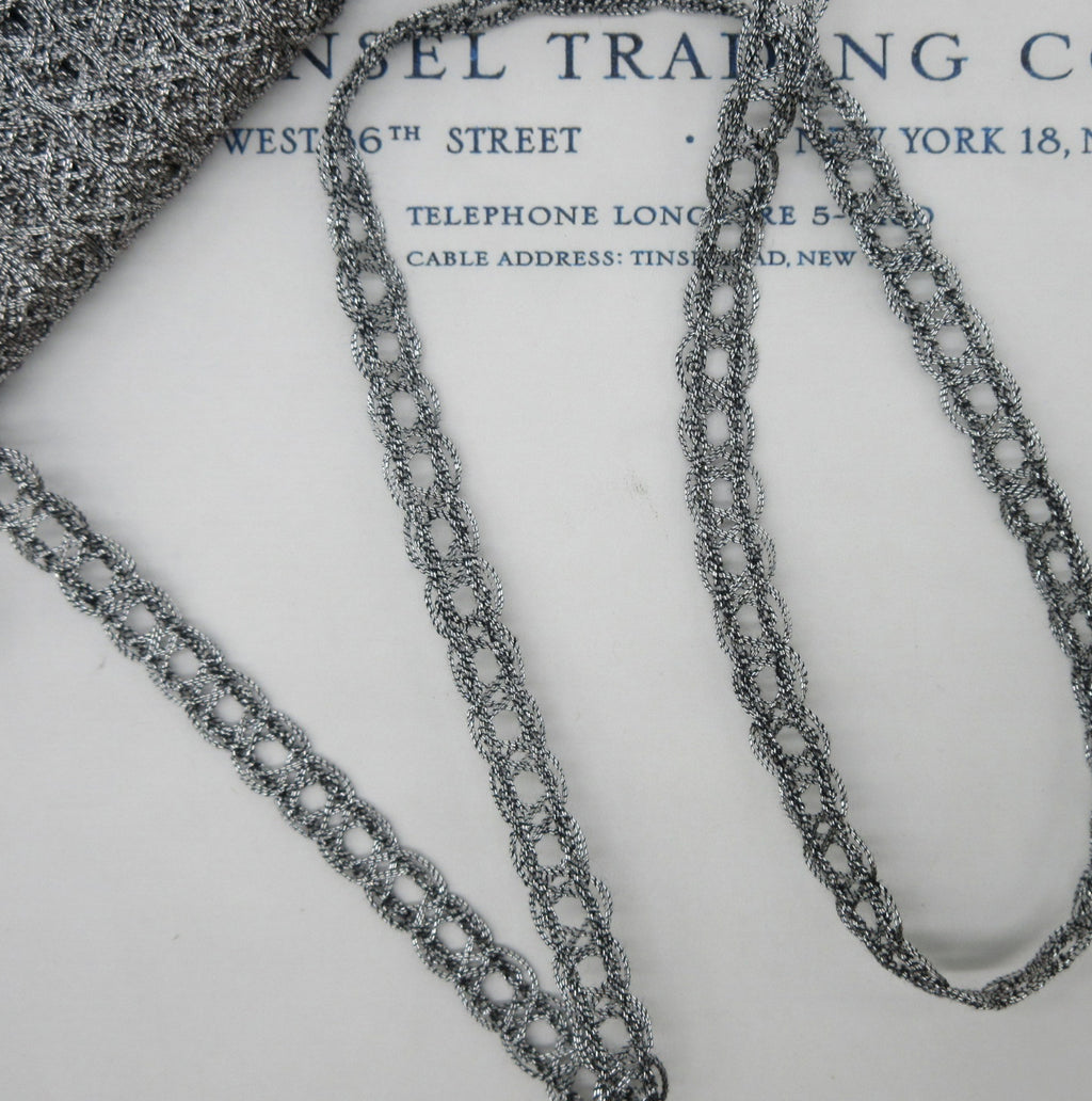 Single Ring Metallic Trim - 2 Yards - 5/16" - 4 Colors