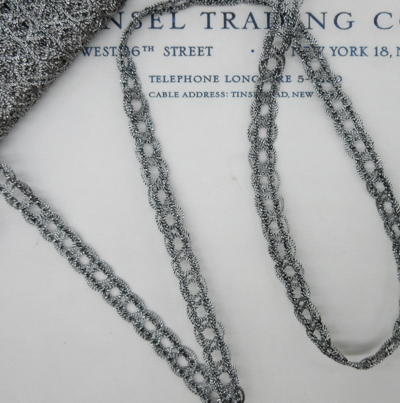 Single Ring Metallic Trim - 2 Yards - 5/16" - 4 Colors