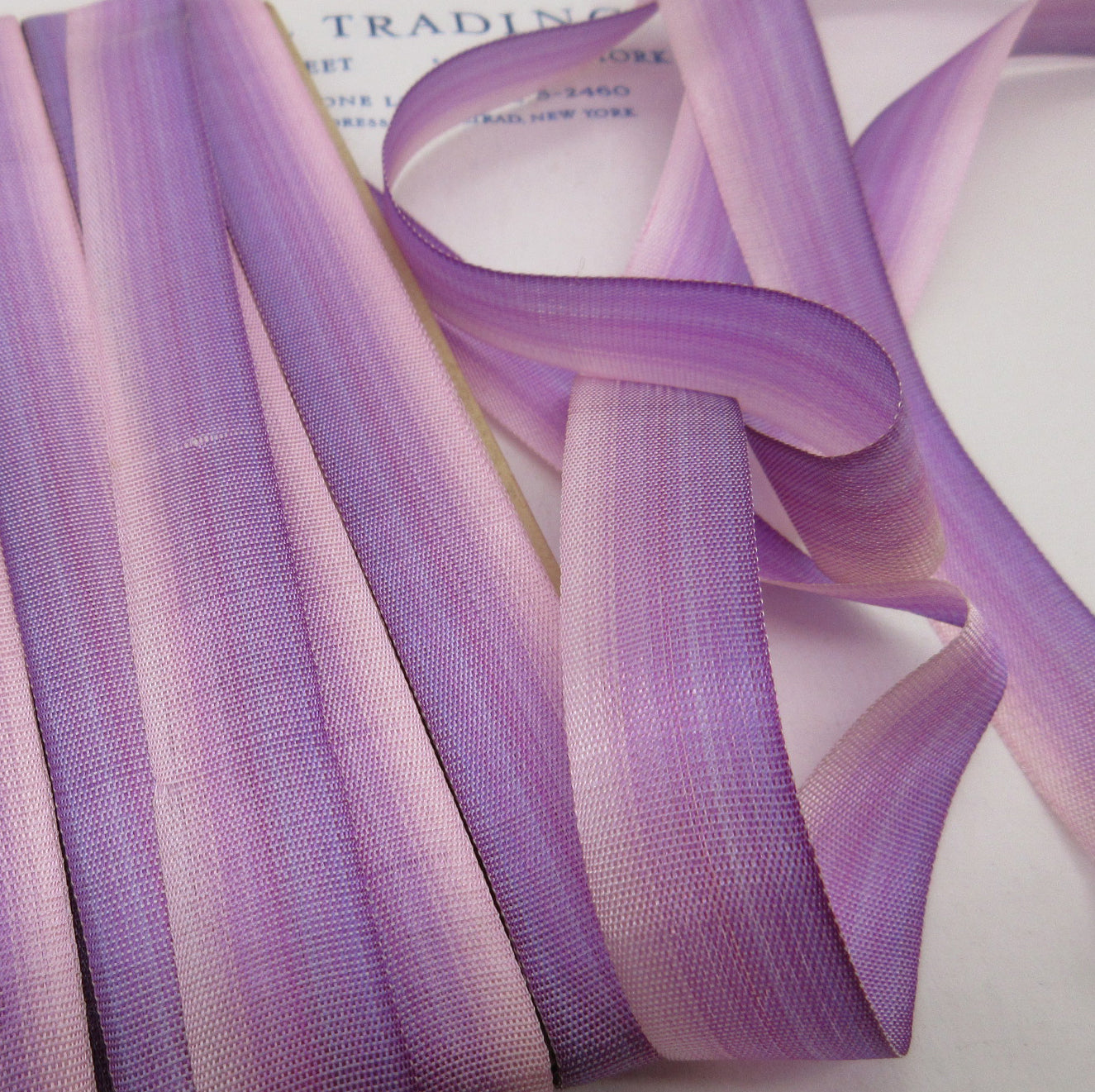 French Ombre Purple Ribbons 5/8"