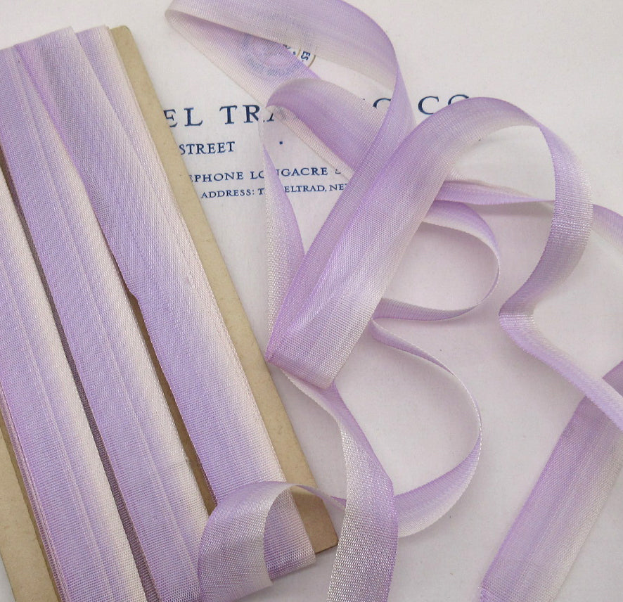 French Ombre Purple Ribbons 5/8"
