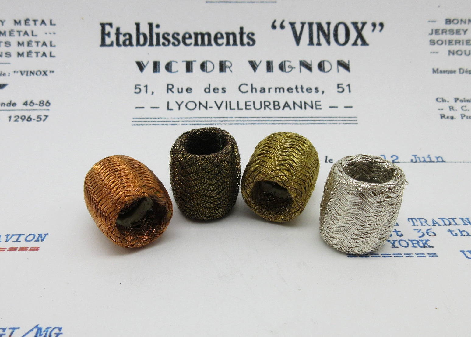 Metallic Barrel Bobbles - Asst Colors