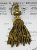 Spectacular Gold Metallic Tassel - 6-3/4"