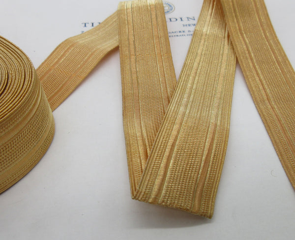 Gold Wire Military Lace  - 1"