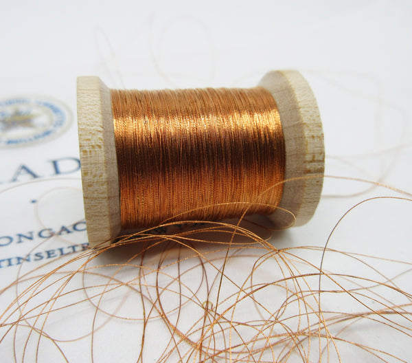 Assorted Antique French Copper Metallic Thread