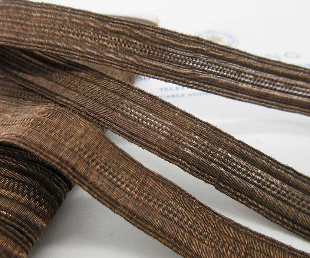 Bronze Metallic  2 Vellum Trim  2 Widths