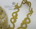 Gold, Silver Metallic Bullion Swirl Trim
