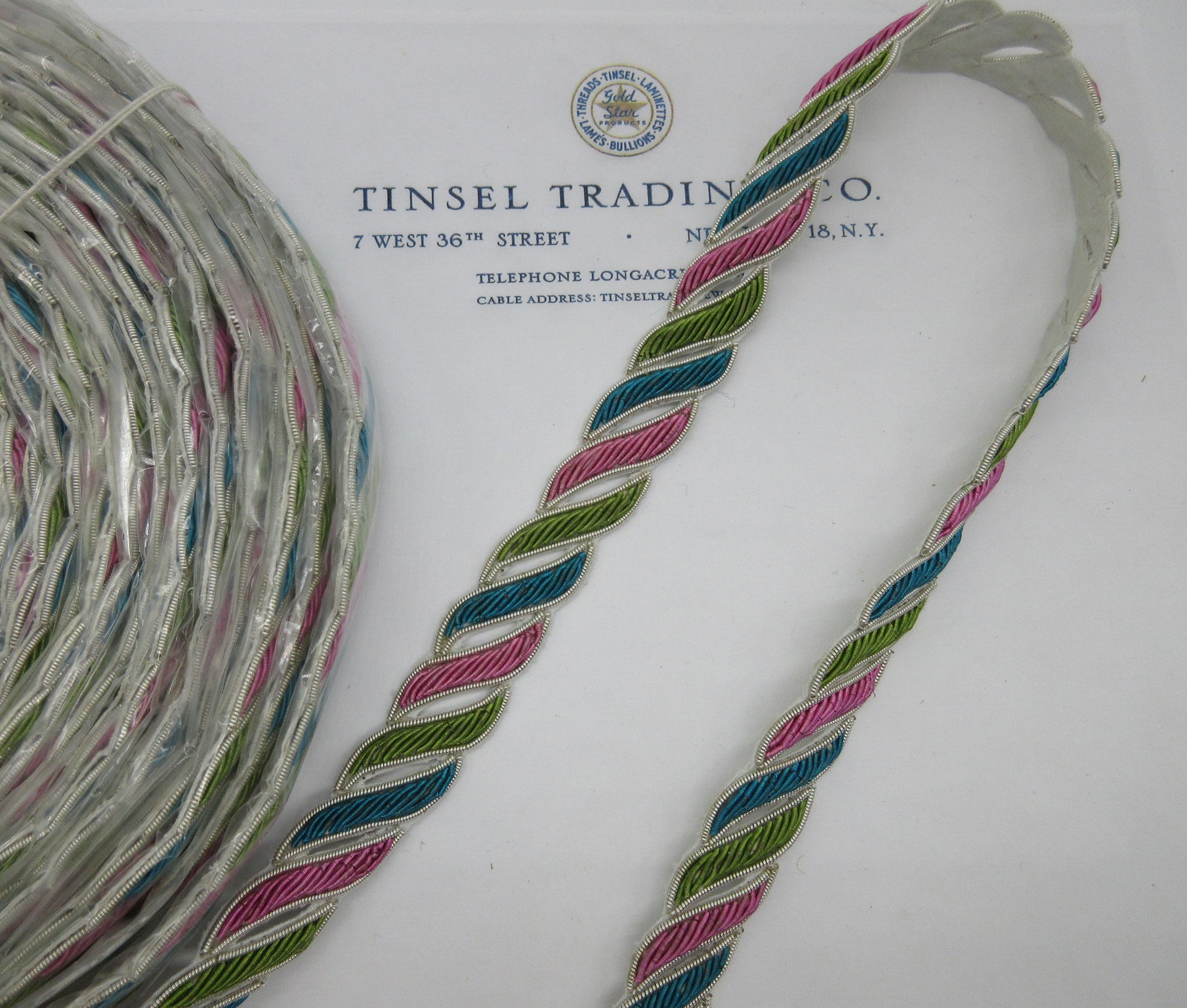 Multi Color Bullion Trim