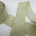 Gold/Cream Leaf Pattern 2 Yards 2 sizes