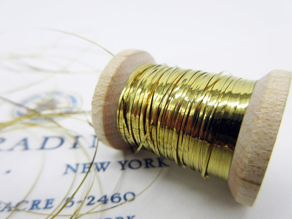 Antique French Gold Metallic Fine Flat Gold 5G
