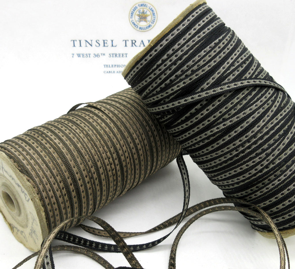 Dot Ribbon 2 colors  1/8" 6 Yards
