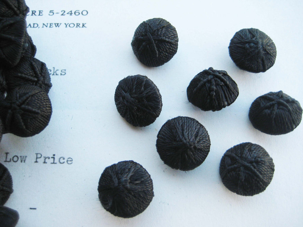 Black Star Button 1 Doz