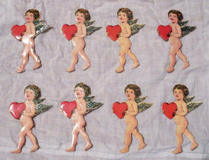 Valentine Cupid With Heart 10 pcs