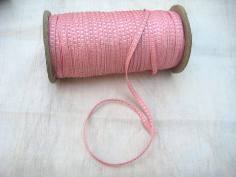 Pink w/Squares 1/8" 6 Yards