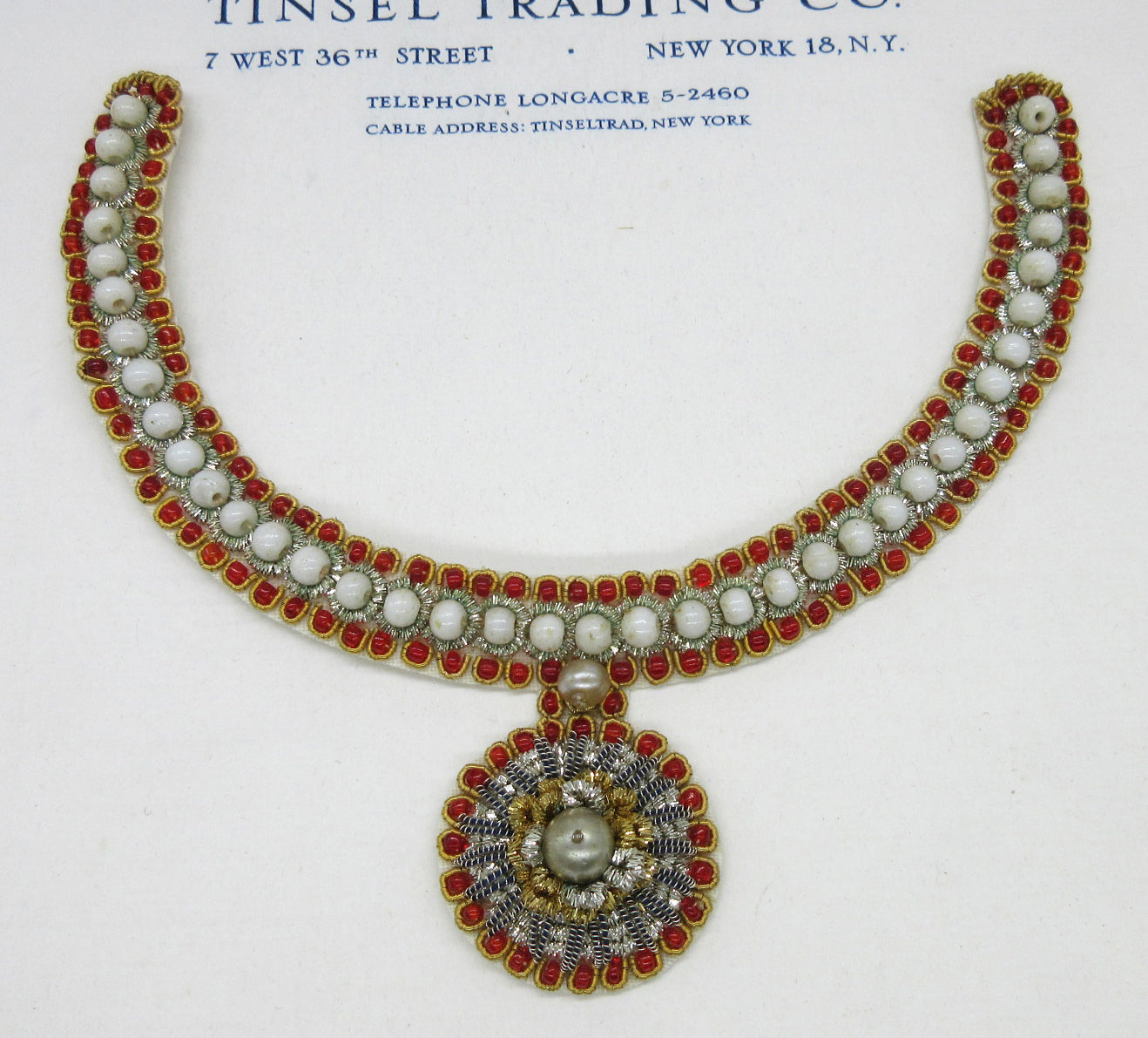 Bullion/Bead Yoke Collar