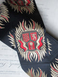 French Woven Labels Foulard 4 pcs