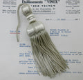 Fancy Silver Bullion Tassel 6"