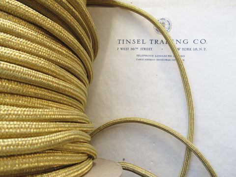 Metallic Twine Golds, Silvers 10 yards – Tinsel Trading