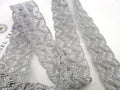 Double Zig Zag Metallic Trim  1 1/4"