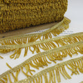 Gold French Metallic Bullion Fringe - 3 sizes